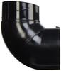 Panasonic High Round Rotating 60mm Elbow, Black,