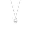 Broken Shell Design Pearl Pea Collarbone Necklace Minimalist Summer Pendant Trendy Choker
