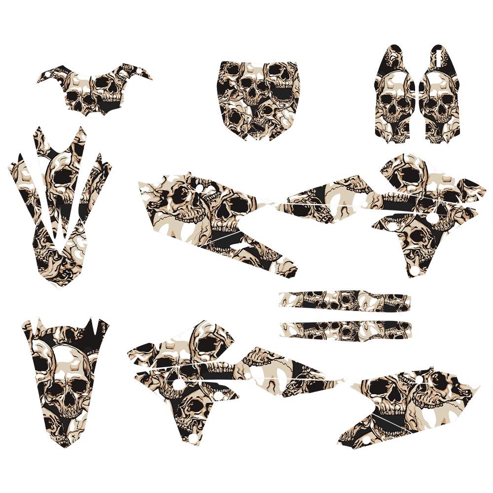 Yamaha YZF250/YZF450 2014-2017 Dirt Bike Decorative Decals