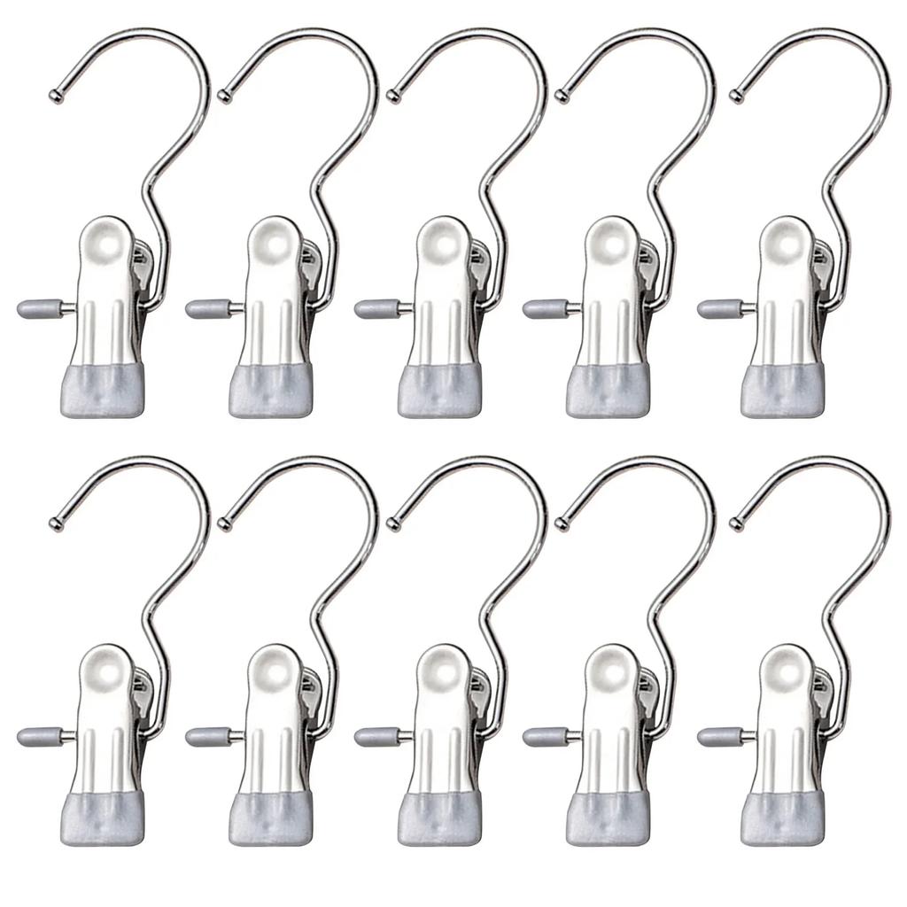 Trouser Rack Hanger Clothes Hangers Wardrobe Organizer Clothes Adjustable Metal Clothespin Laundry Hook Hanging Organizers Home