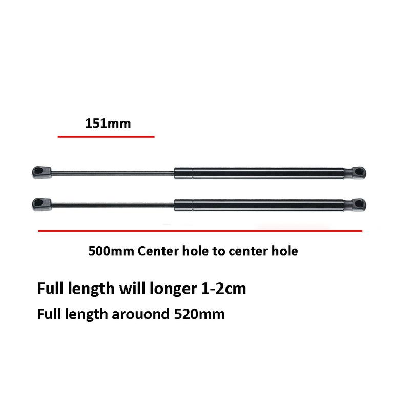 Rear Window Lift Support Gas Spring Shocks Struts For Jeep Wrangler 2011 2012 2013 2014 2015