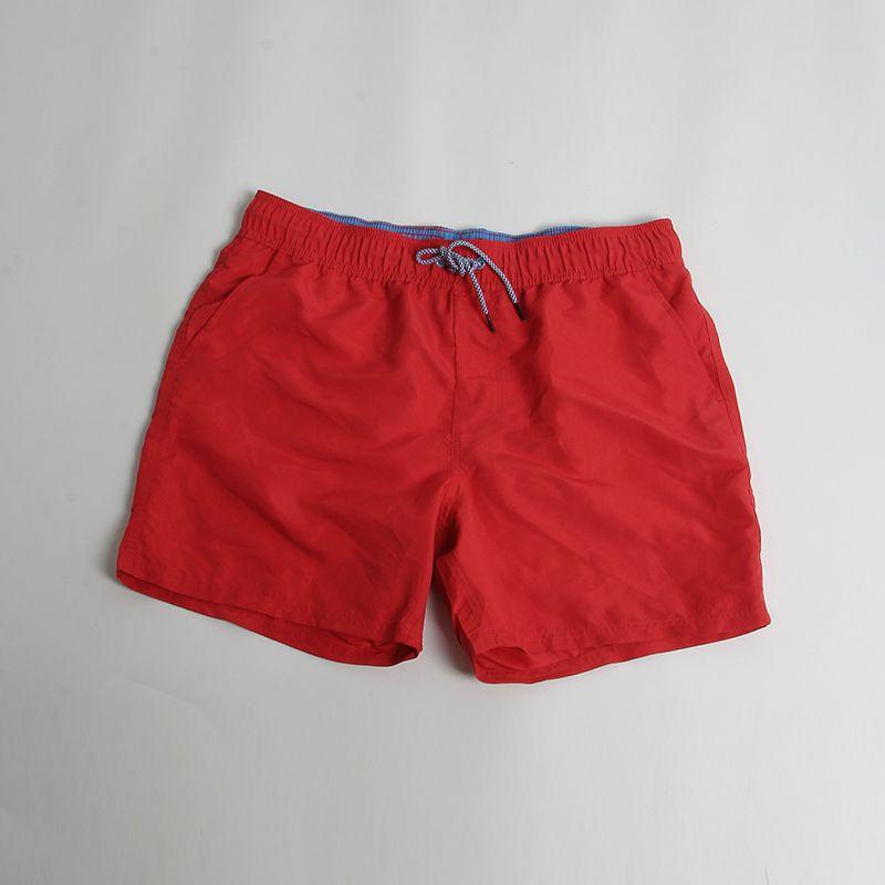 

Men Quick-Dry Casual Surfing Waterproof Sports Shorts Red M