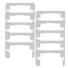Uprgades Metal Wall Plate Spacers Metal Device Leveler Plates Flush Fit Leveling Plates for Electrical Outlets & Boxes