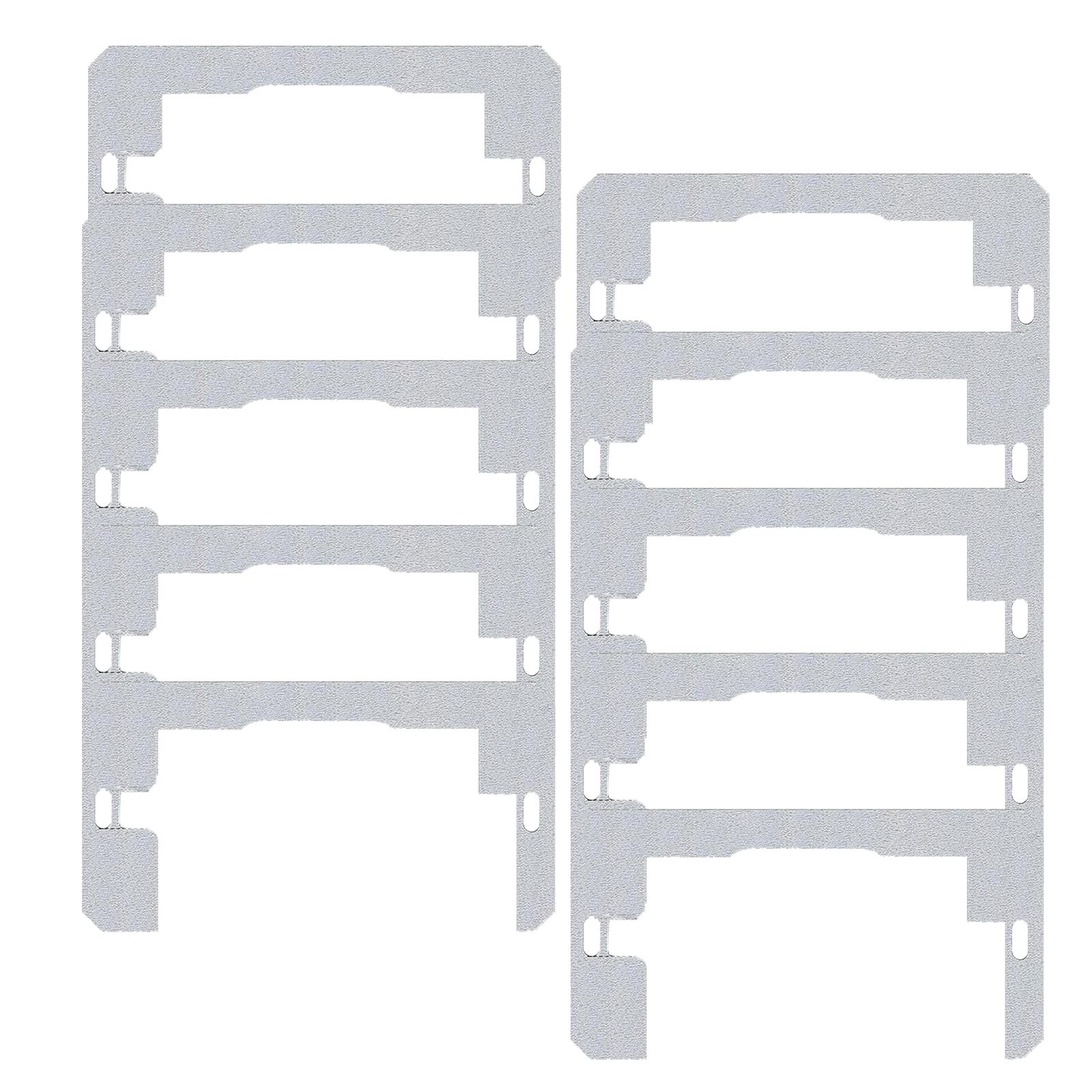 

Metal Wall Plate Levelers Metal Electrical Outlet Spacers Metal Leveling Shims Excellent for Electricians & Enthusiasts 10PCS