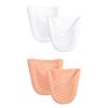 Breathable Ballet Dance Toe Pads Soft Gel Toe Cover Pointe Shoes High Heels Toe Caps for Women Girls