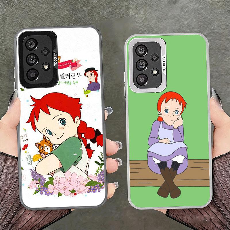 Anne Of Green Gables Shirley Soft Phone Case for Samsung A17 A16 A15 A14 A13 A57 A56 A55 A54 A53 A37 A36 A35 A34 A33 A26 A25 A24