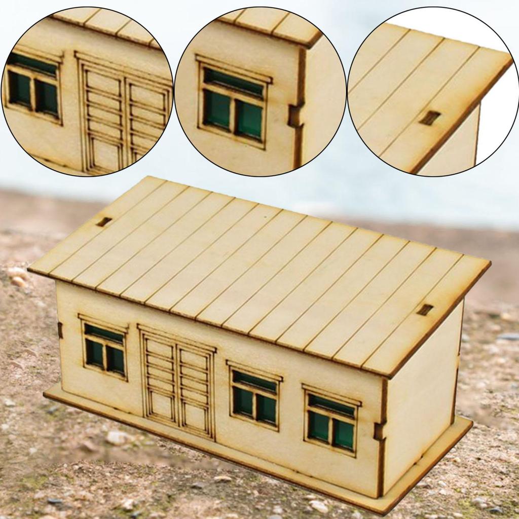 1/60 Miniature House Model Building Architecture Scene for Teens Adults Unique Gifts