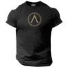 Spartan Shield T Shirt Gym Clothing Bodybuilding Training Workout Mma Boxing Top