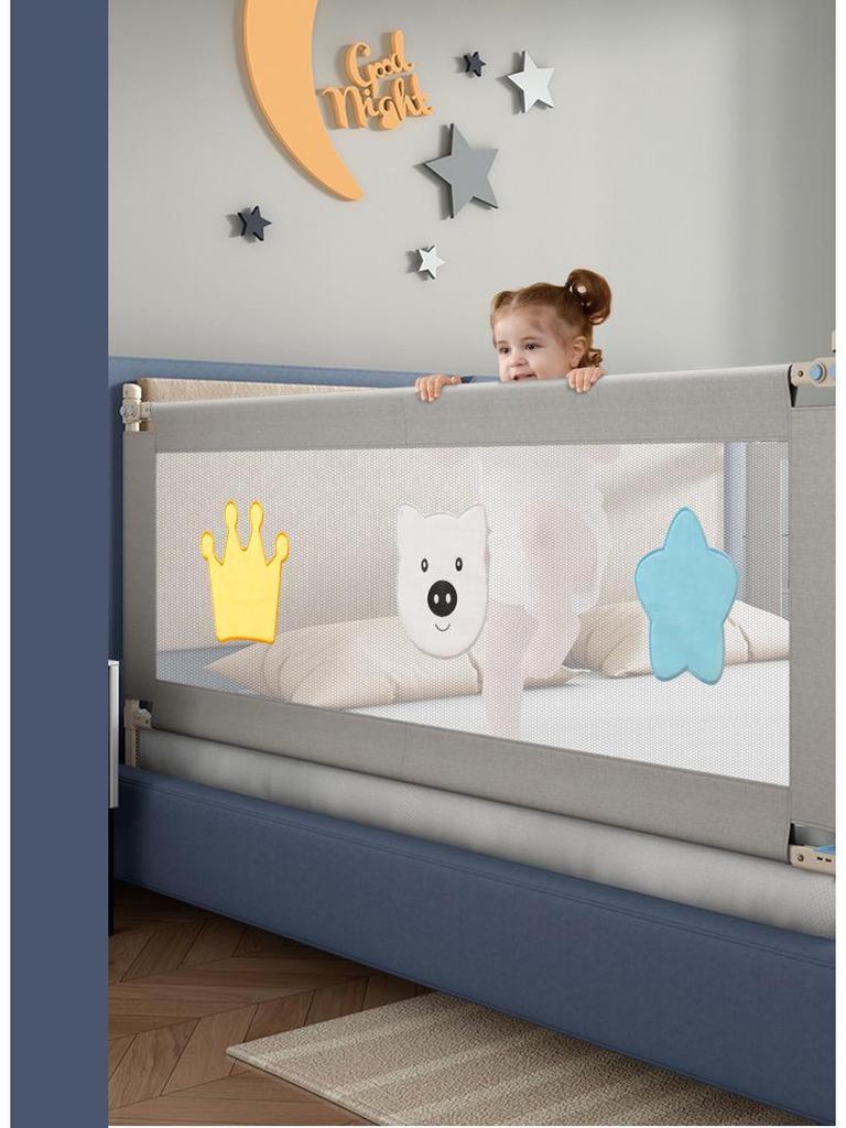 Gruba rura Ochraniacz na łóżko dziecięce - Barierka zapobiegająca upadkom