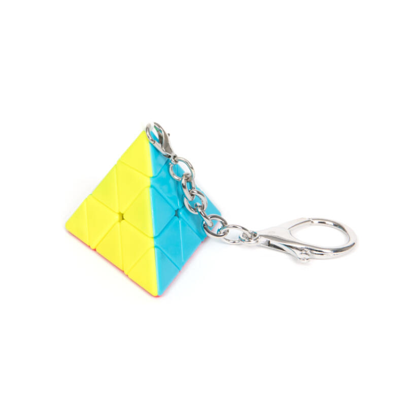 Mini Pyramid Cube Keychain (26029628)