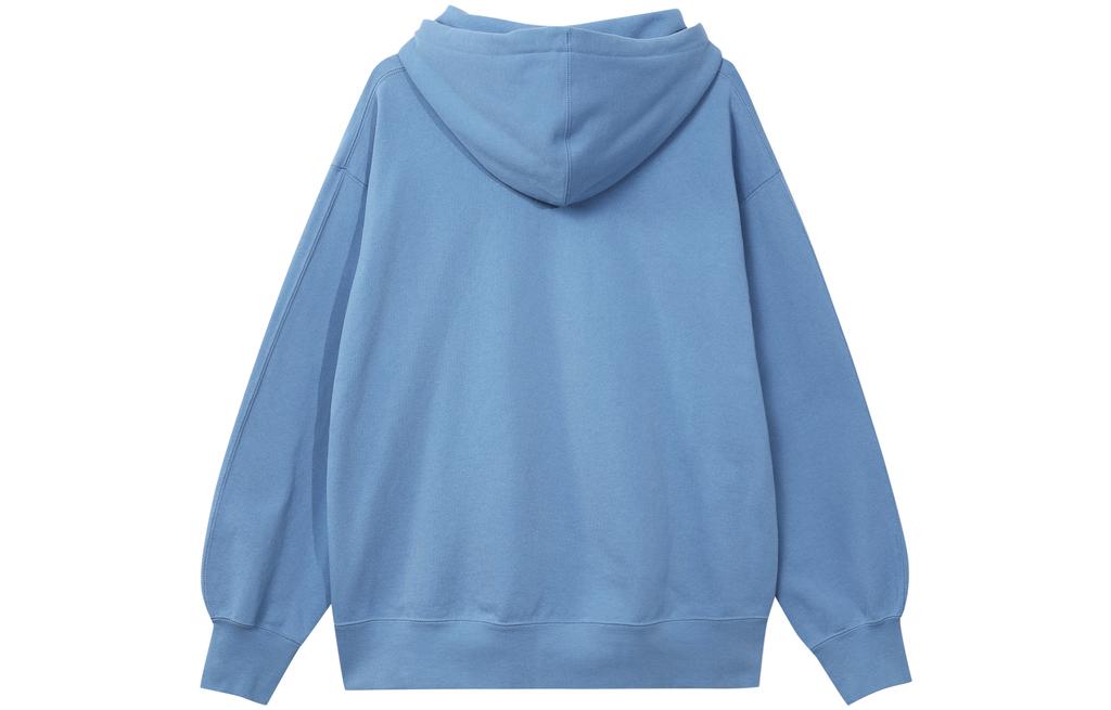 Jordan Flight Sweatshirts Women's Blue Hooded Thickened Regular DQ4604-469