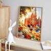 Disney Mickey Mouse Donald Duck Castle Diamond Painting Art Kit Mosaic Handmade Diy Gift Home Decor