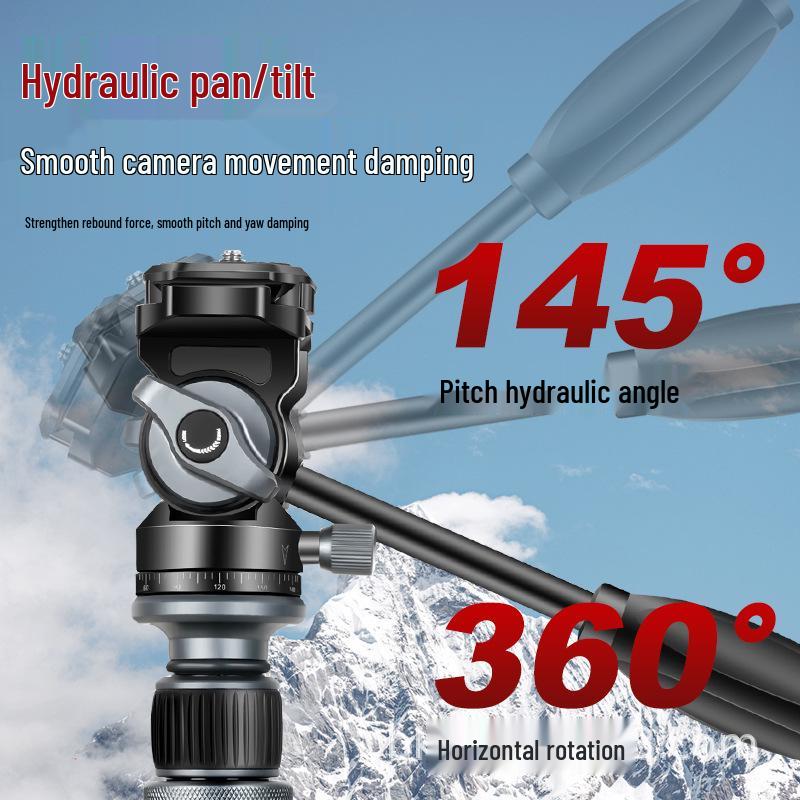 Lightweight Era Q722AC Multifunction Tripod for Mobile, DSLR, and Live Streaming