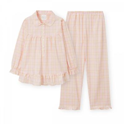 Kadın S Uzun Kollu Pijama Takımı H109