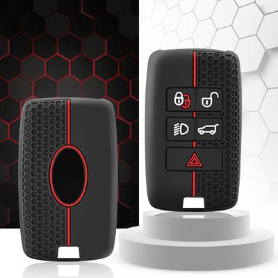 Silikonowa obudowa kluczyka samochodowego do Land Rover Range Rover Evoque Discovery Sport Velar do Jaguar XE E-PACE XF