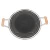 Korean BBQ Grill Pan Stainless Steel Even Heat Distribution Easy Cleanup Multipurpose Use Outdoor Grill Plate 38cm