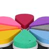 8 Colors Petal Shape Schedule Book Scrapbook Colorful DIY Stamp Ink Pad Painting Accessory
