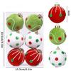 8Cm Christmas Balls Christmas Tree Ornaments Velvet Xmas Balls Button Sequins Luxury Xmas Balls Christmas Home Decorations