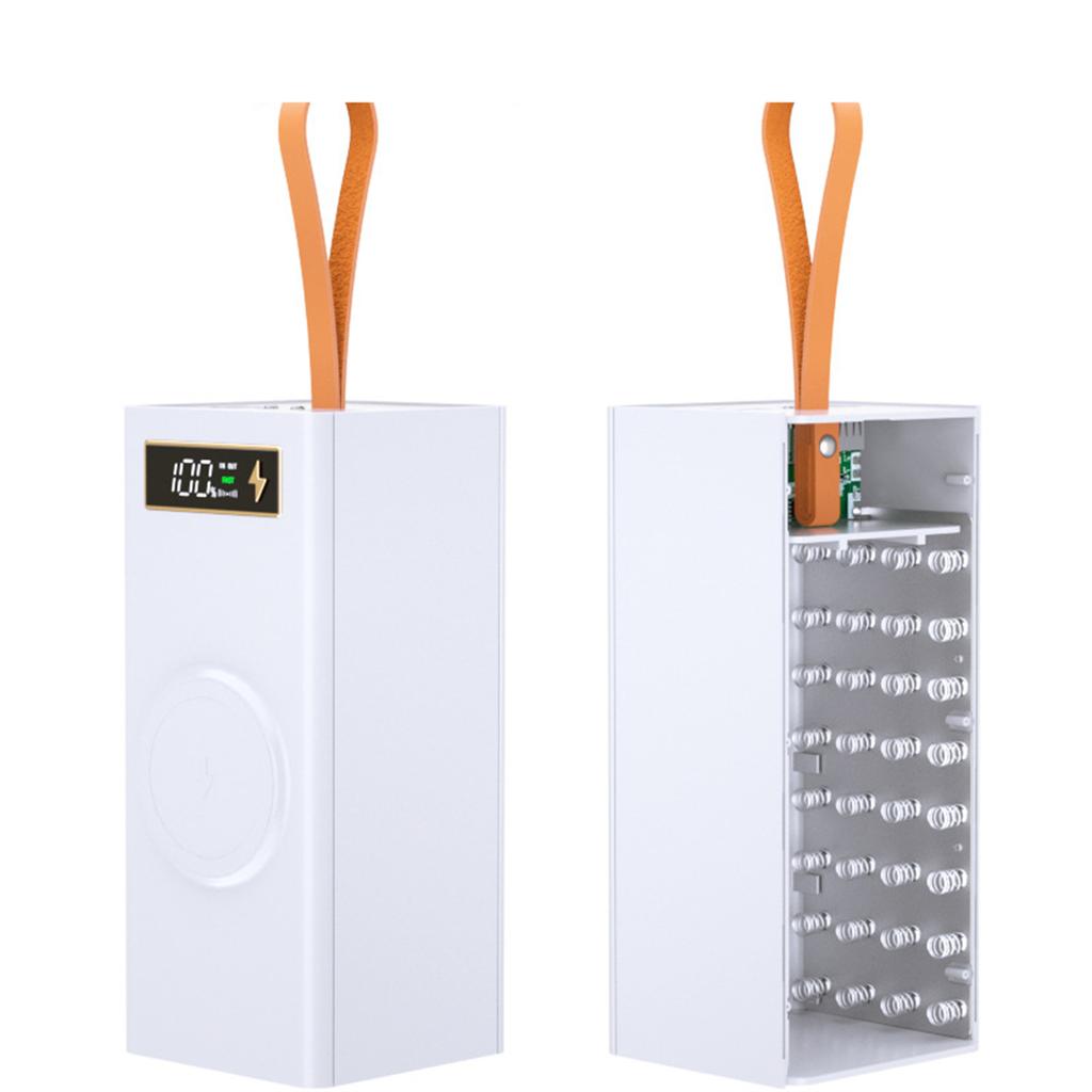 Battery Case DIY Pack, Convenient and User Friendly Large Capacity Powers Bank Case Quick Charging Powers Case