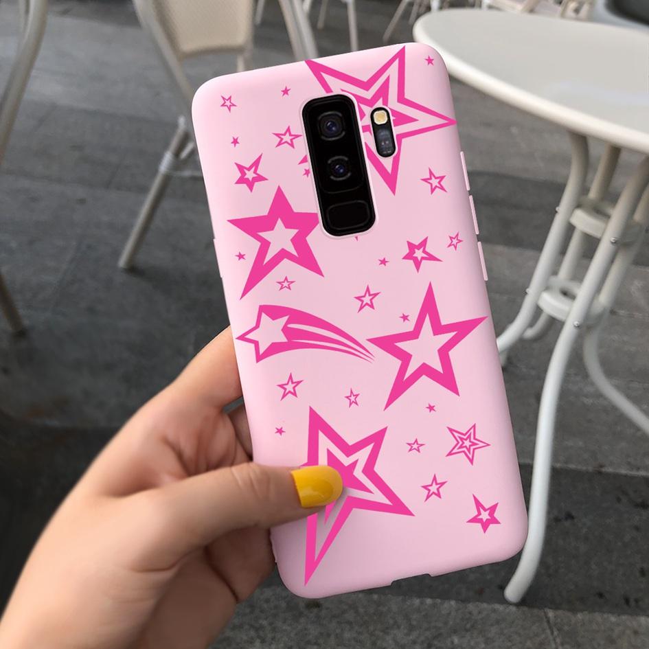 For Samsung Galaxy S9 Case G960F/DS Phone Cover Luxury Cartoon Soft Slim Funda For Samsung S9 Plus G965F S9+ Coque S9Plus Bumper