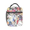 GINTAMA Insulated Lunch Bag Portable Adventure Samurai Science Fiction Comedy Reusable Cooler Bag Tote Lunch Box Beach Picnic