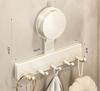 Suction Cup Hooks No Drill Bathroom Kitchen Wall Mount Hanger for Towels Coats Utensils Reusable Strong Grip On Tile Glass