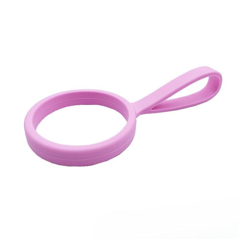 Universal Silicone Water Bottle Buckle Handle for Sports and Outdoor Activities - Portable and Durable Beverage Bottle Holder