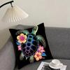 Hawaiian turtle Cushion Cover Pillowcase Ultra Soft Skin Friendly Fabric Cloud Like Comfort  Concealed Zipper