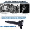 RIGHTPARTS 90919-02244 9091902244 Zündspulen für Toyota Camry Highlander RAV4 Scion Lexus 2.4L 90919-02266 90919 02244 UF333