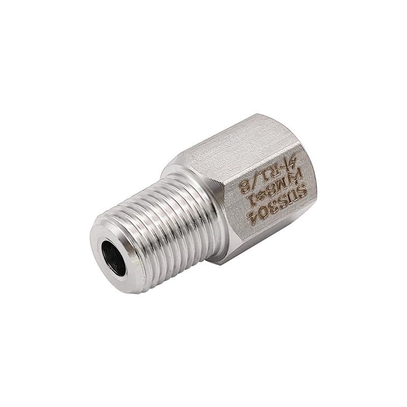 

Stainless Steel Thread Adapter: Internal M8X1 to External R1/8 BSPT Reducer