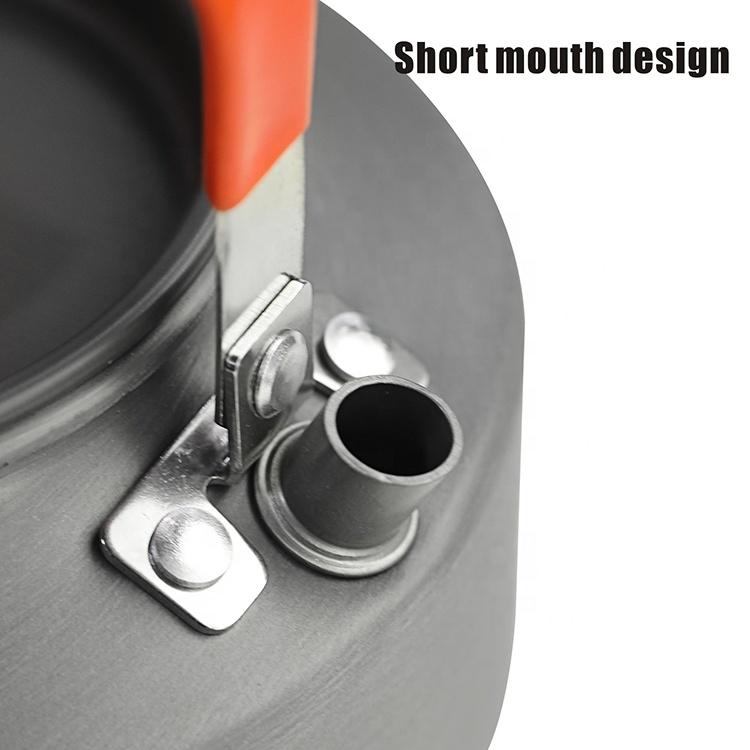 Naturtravel 1.1L AluminumTeapot Coffee Water Pot Cookware for Camping Hiking Camping Tea Pot