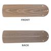 Plastic Ceiling Fan Blade Replacement Wood Grain Pattern Easy to Install for Home Office School Industrial Use