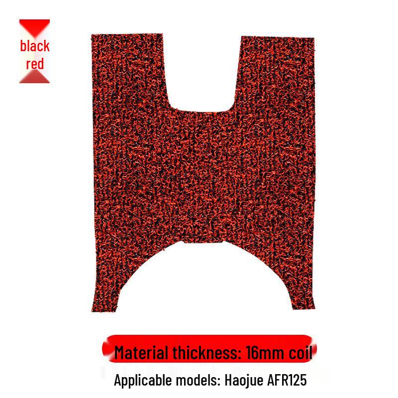 

Waterproof Non-slip Silk Ring Foot Pad for Haojue AFR125/HJ125T-27 Scooter 16mm