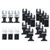 20PCS Saw Blades Oscillating Multi Tool Accessories Kit for Metal Hardwood Plywood