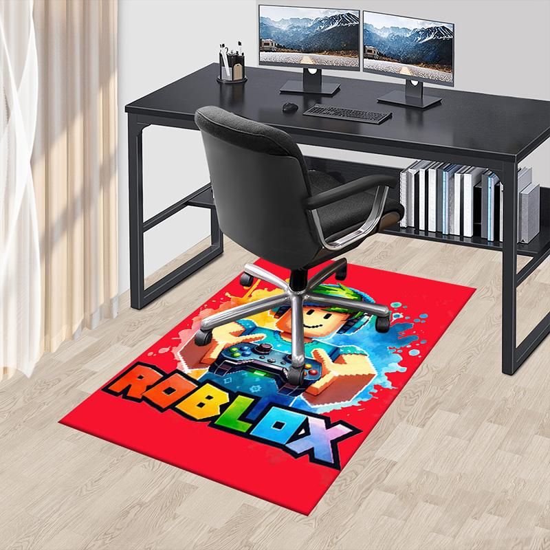 Roblox Adventure Carpet For Playroom Bedroom Living Room Sofa Home Decorkids Game Area Rug Nonslip Floor Mat
