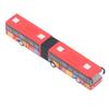 Pull Back Alloy Bus Extended Length Full Function   Structure Educational Alloy Bus Vehicle Model Toy