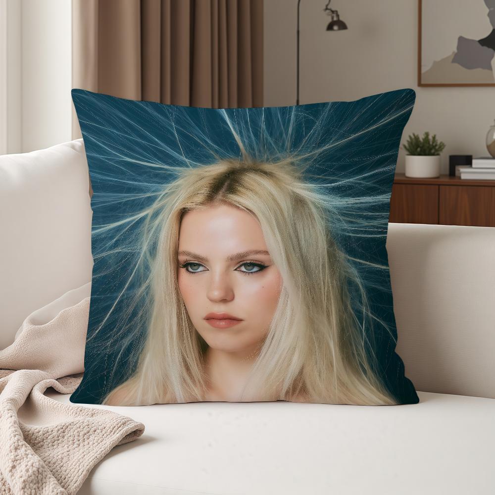Singer R-Renee Rapp Bite Me Pillow Case Suitable For Bedrooms Living Rooms Cars Home Decoration