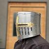 Handmade Medieval Italian Crusader Helmet 18 Gauge Steel Knight LARP Armor