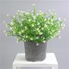 Smith Eucalyptus Robusta Plant With Plastic Flowers For Indoor Decor Home