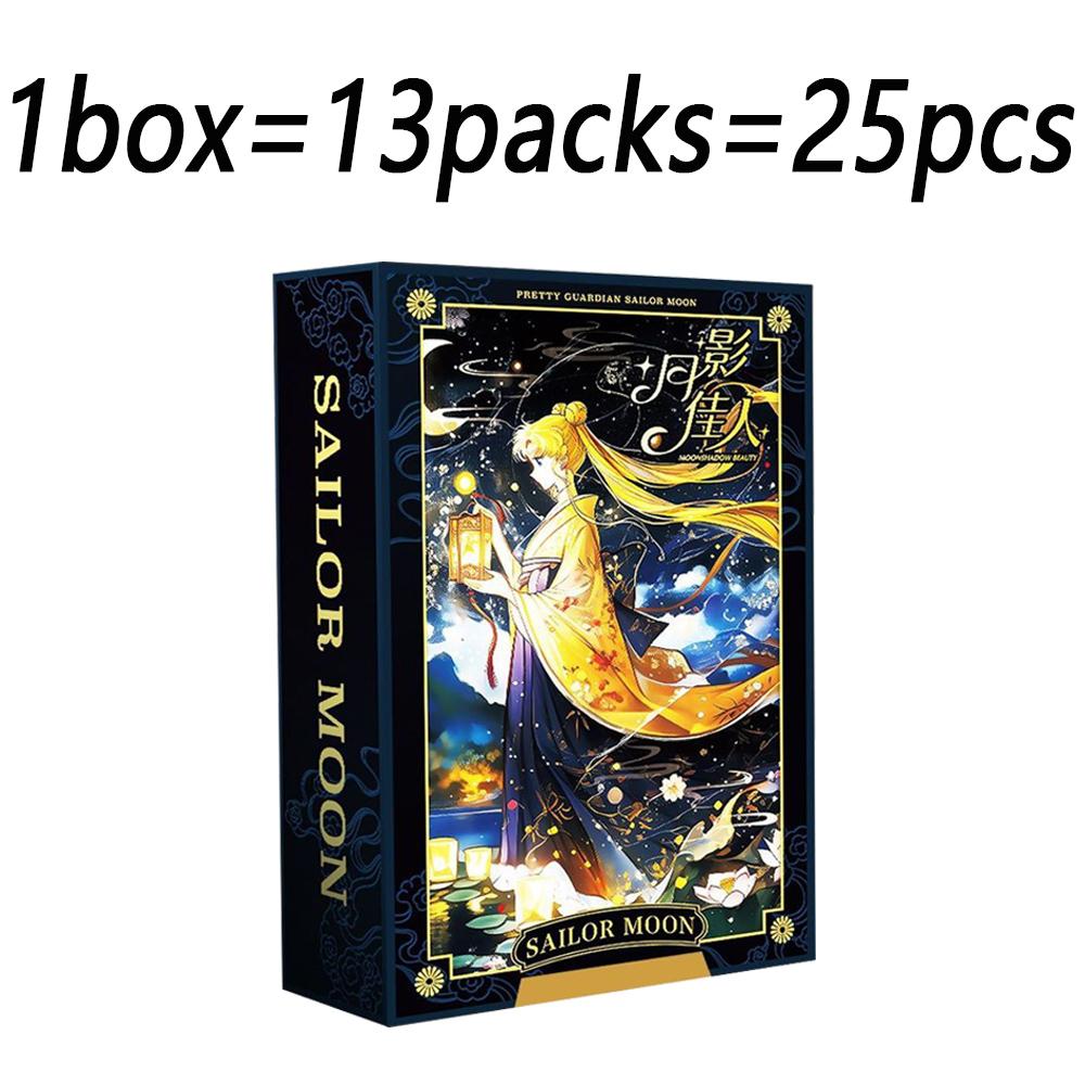 Sailor Moon Collection Cards Japanese Anime Magical Girl Exotic Charm Elegant Exquisite Character Portrait Cards Children Gifts