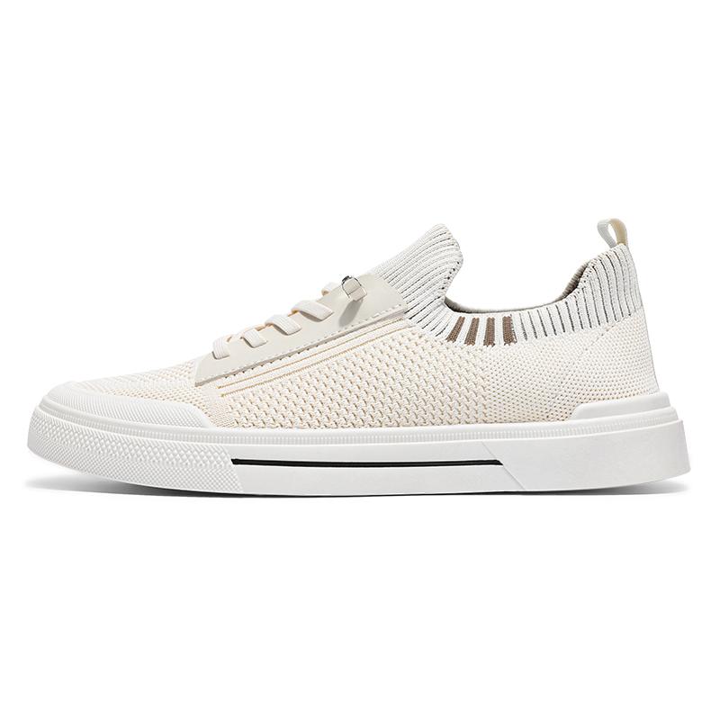 Mens Running Shoes Breathable Knit Sport Sneakers Cushion Casual Gym Athletic Trainers Outdoor Jogging Skateboard Shoes