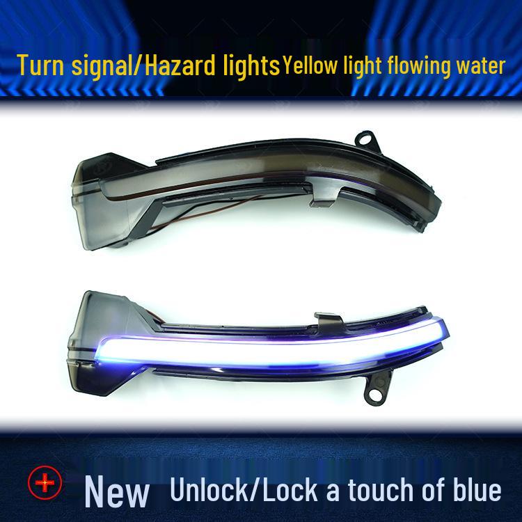 BMW 6 Series (2011-2017) Rearview Mirror Sequential Blue Turn Signal Light Modification