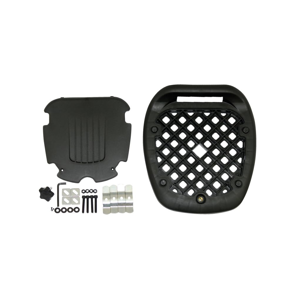 Motorcycle Rear Box E508 Top Case Across 23L Silver