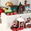 Christmas Train Ornaments, Christmas Party Decoration Wooden Small Train Ornaments for 2026 Home Decor Xmas Navidad Noel Gifts