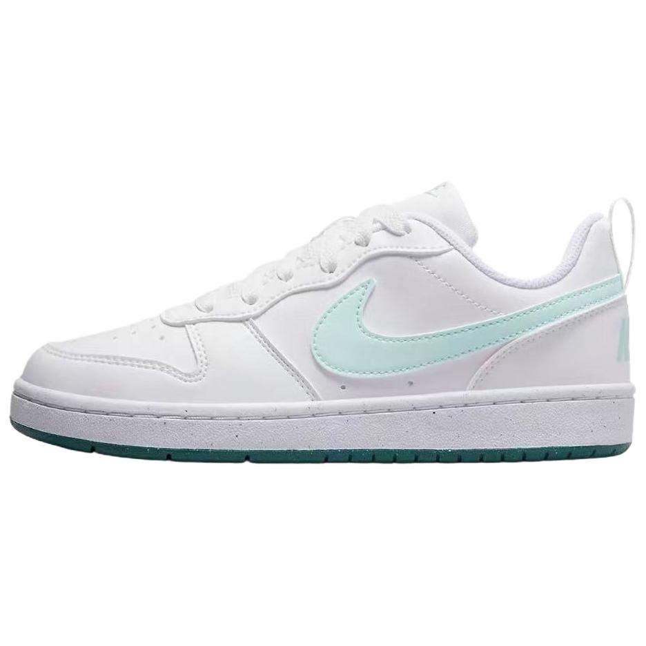 Nike Court Borough Strawberry Bobo Abrasion Resistant Slip Resistant Low top Skateboard Shoes Women's White Pink DV5456-103(Team2205-)