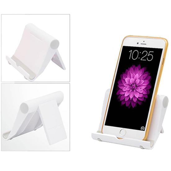 Universal Foldable Cell Phone Desk Stand Holder Anti-Slip Mount for Phone Tablet