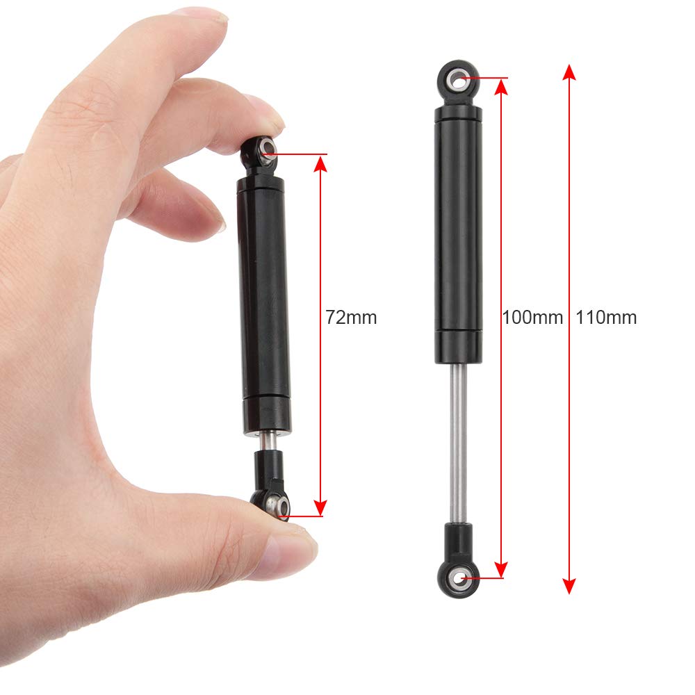 100mm RC Stoßdämpfer Dämpfer Innere Feder für TRZX RC Crawler Car TRX4 SCX10 D90 Upgrade Teile 1/10 (100 mm)