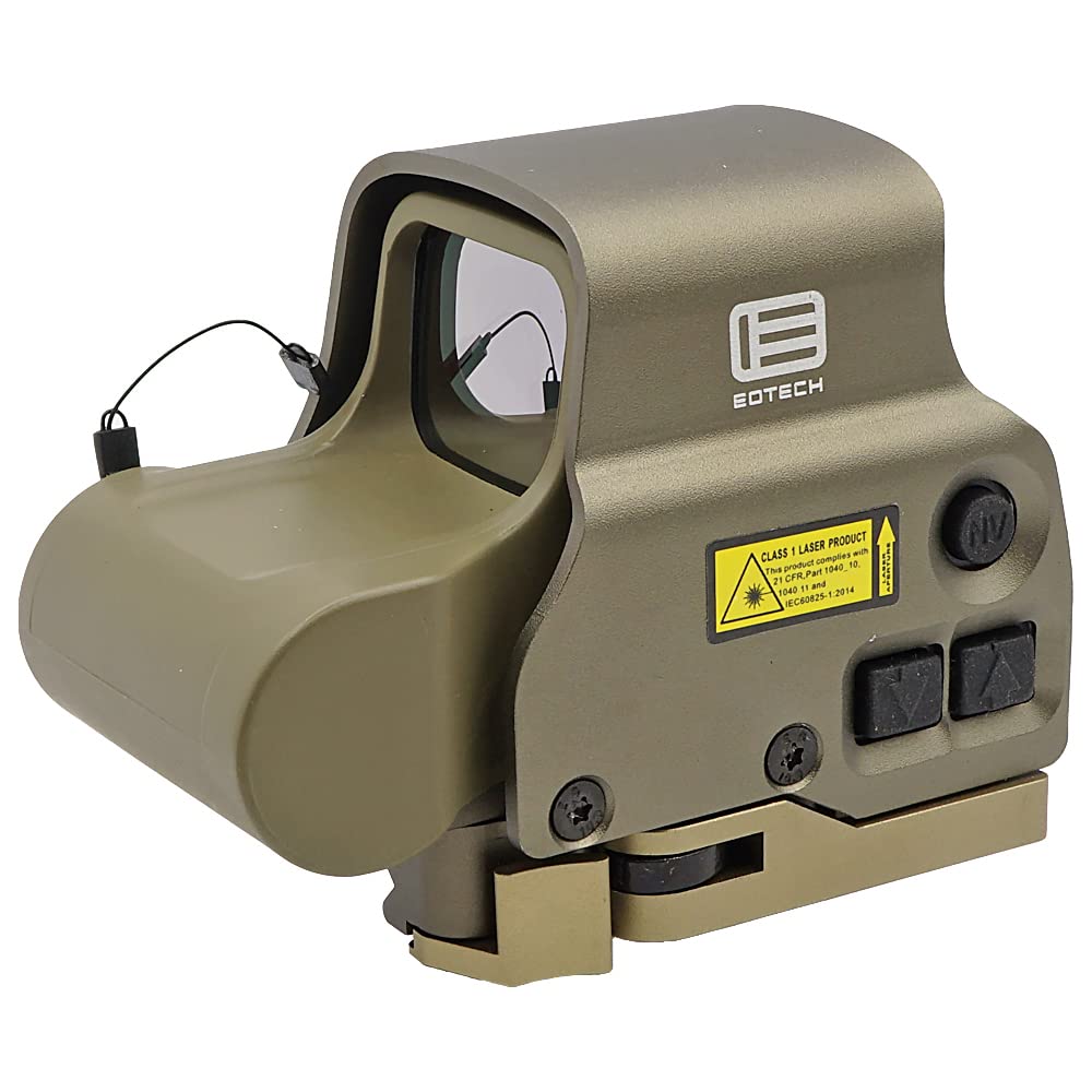 Ryohin Buhin EVOLUTION GEAR Iotek EXPS3 Gen.2 Holographic Sight Replica, High-Intensity, Ultra-Super Duralumin Dot Sight, FDEMODERN (US FLAG) Engraved