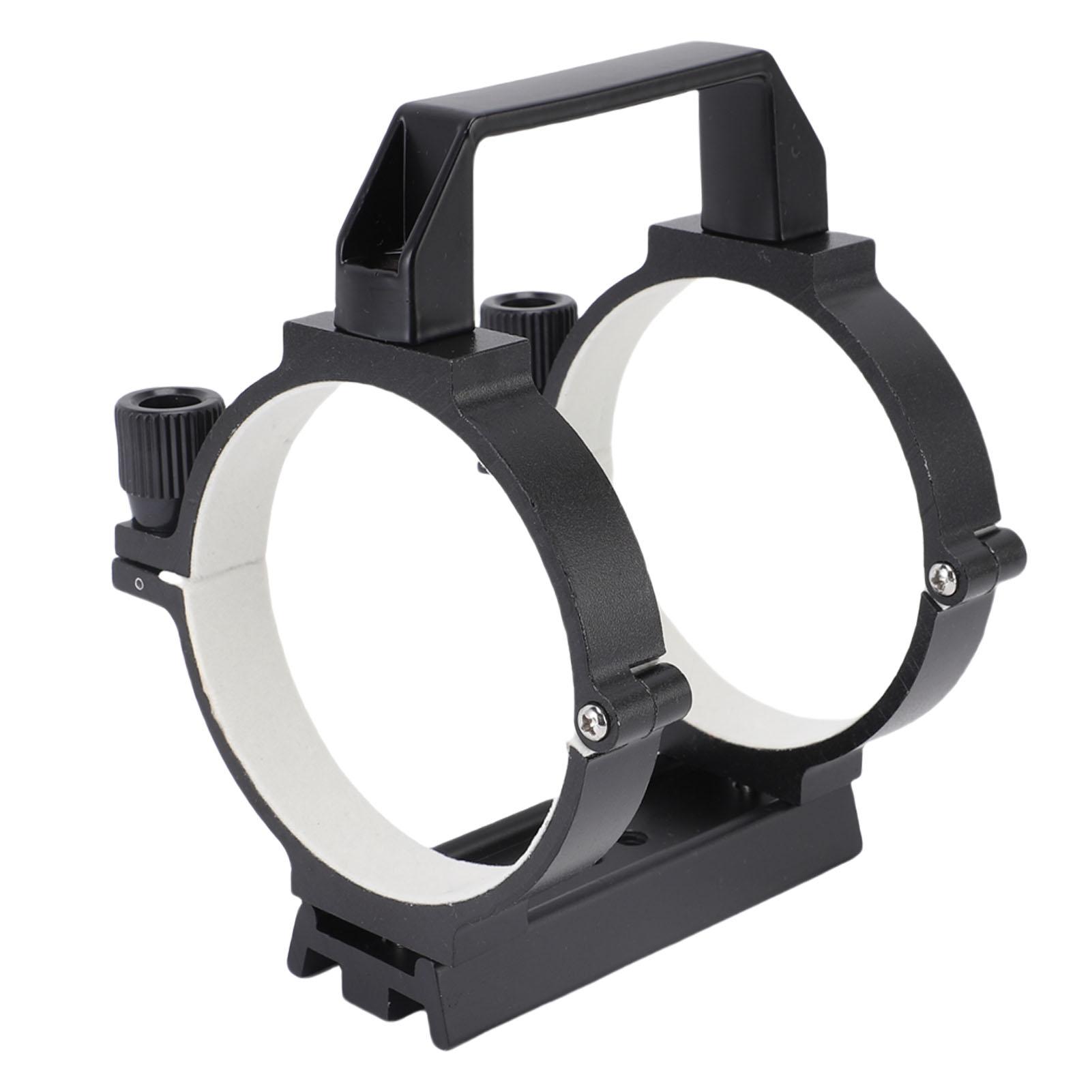 

Кольцо трубы телескопа Алюминиевый сплав Зажим оптической трубы с прокладками для астрономического телескопа от 80 мм до 90 мм