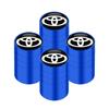 4Pcs/set Alloy Car Tire Valve Stem Air Caps Anti-theft Airtight Cover For Toyota Camry Yaris Hilux Prius Avensis Auris Corolla